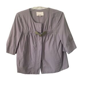 Office Mint by Jodi gray Y2K Arnold 3/4 length sleeves with pleats jacket Size 4